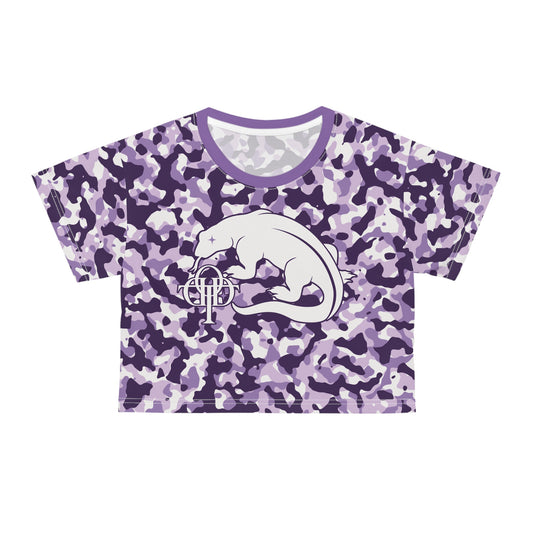 TDOD POISON PURPLE CROP TEE