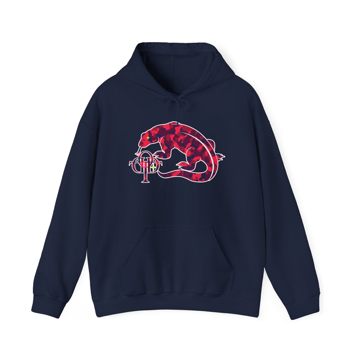 TDOD BERRY CAMO DRAGON Men's Hoodie