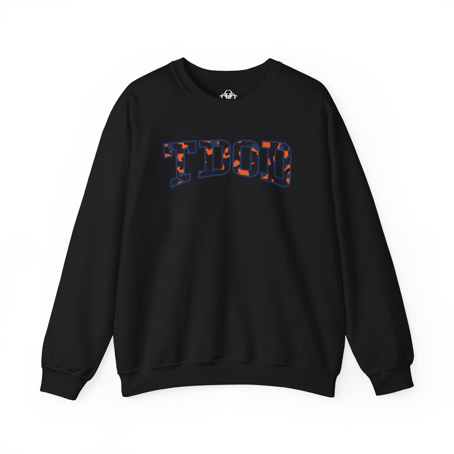 TDOD TIGER CAMO FONT Men's Sweatshirt